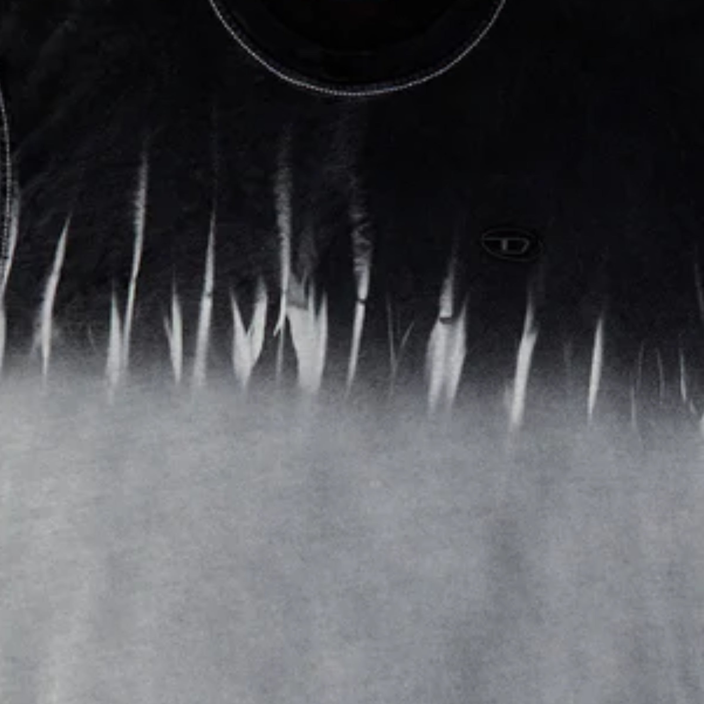 Diesel T-Shirt T-Adjust Black-Grey
